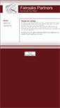 Mobile Screenshot of fairoakspartners.net